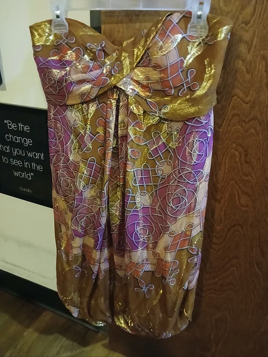 NWT/ NICOLE MILLER COLLECTION strapless formal mini dress - Picture 1 of 7